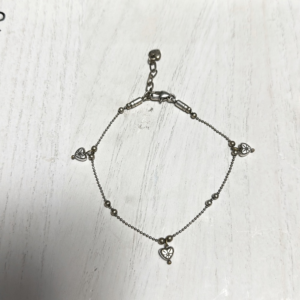 Brighton ankle bracelet- Heart theme. Beautiful